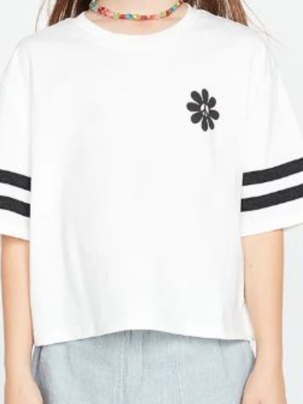 Volcom Girl’s Truly Stoked Tee Short Sleeve Adorable Summer Tee Girls Size XS